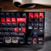 Monkey King Theme Keycaps Set for Mechanical Keyboard, PBT, ISO, Cherry Profile, Dye-Sub Legends, Mx(+)Switches, 146pcs